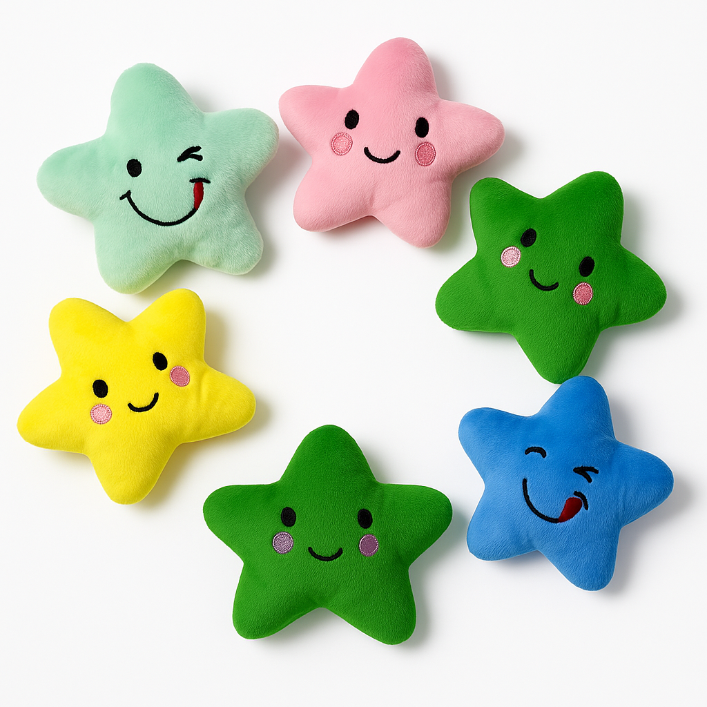 ⭐ Estrellas de felpa