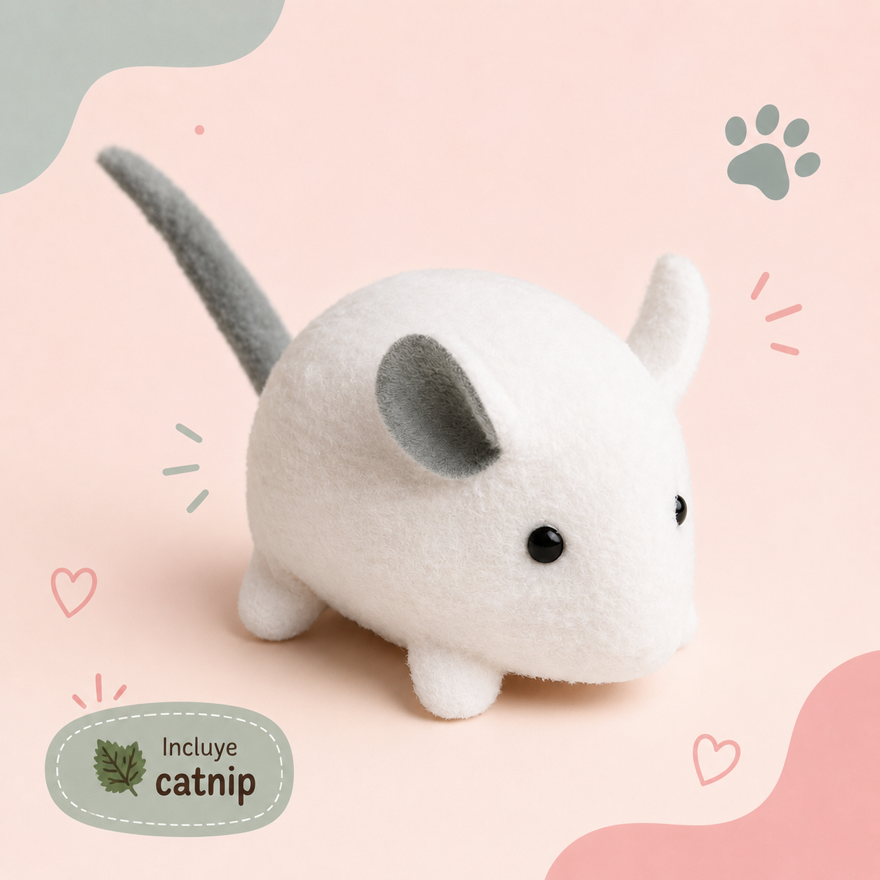 Ratón para gato con Catnip