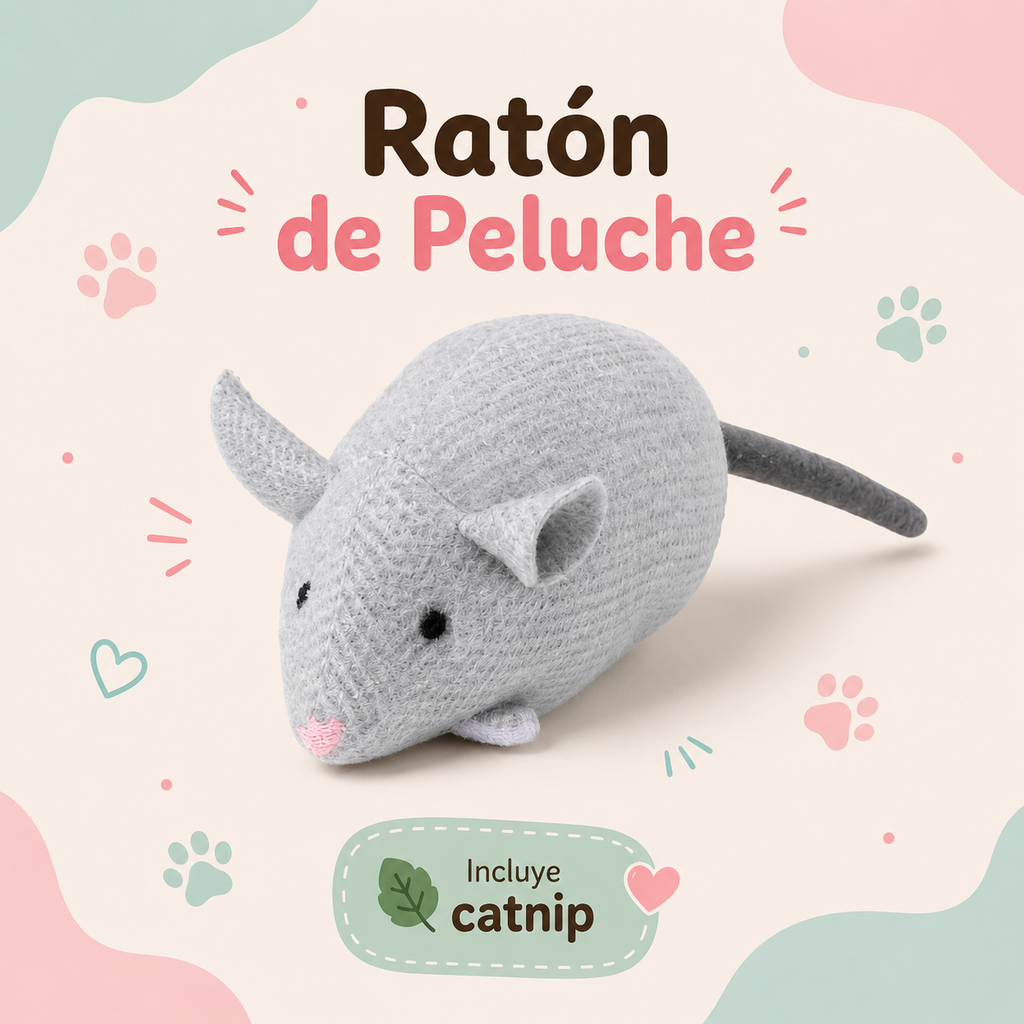 Ratón para gato con Catnip