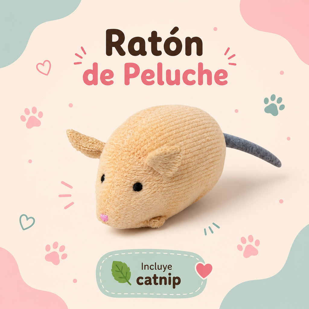 Ratón para gato con Catnip