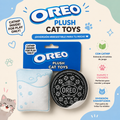 🍪🥛 Juego de Galleta Oreo y Vaso de Leche con Catnip