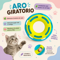 🐱 Juguete Interactivo con Pelota Giratoria para Gatos