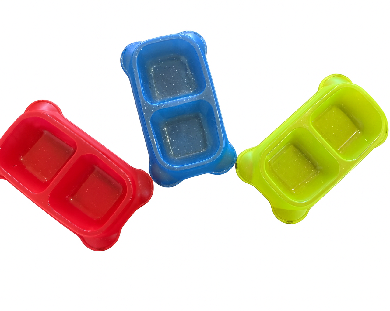 Comedero Doble – Colores Surtidos