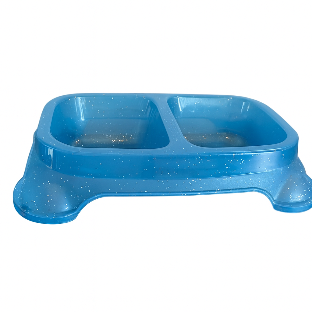 Comedero Doble – Colores Surtidos