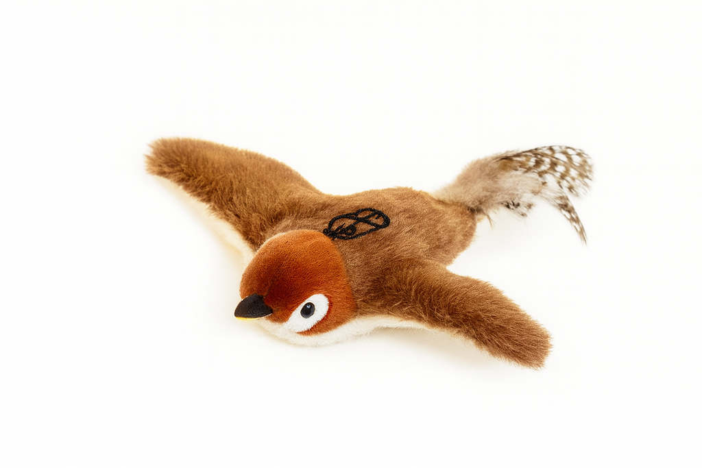 Pájaro interactivo para gatos