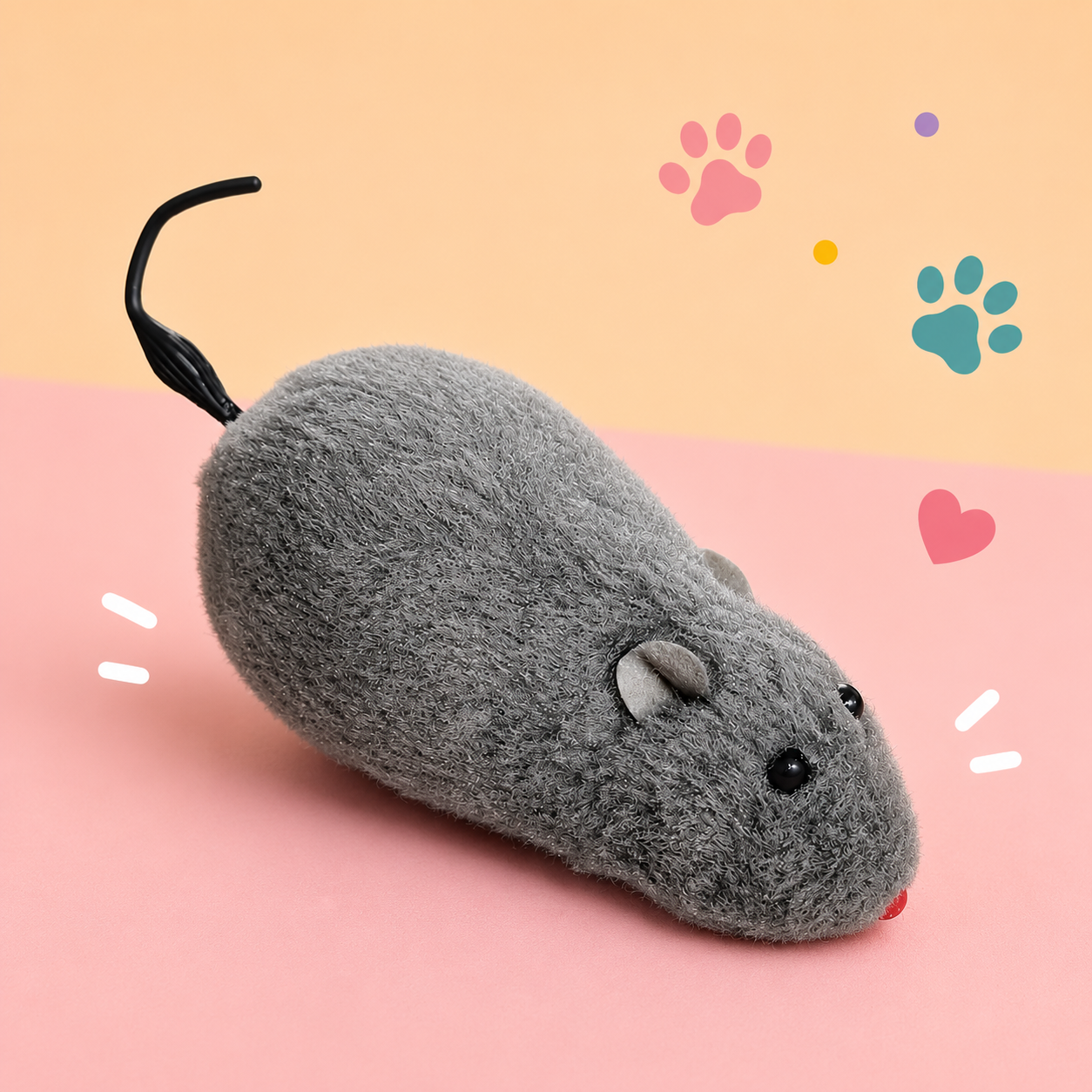 Ratón de Cuerda para Gato