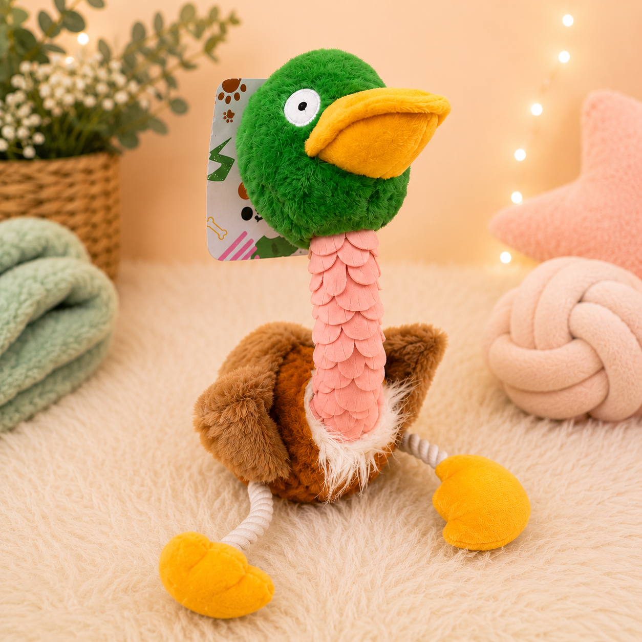 Pato Verde Interactivo 🦆💚
